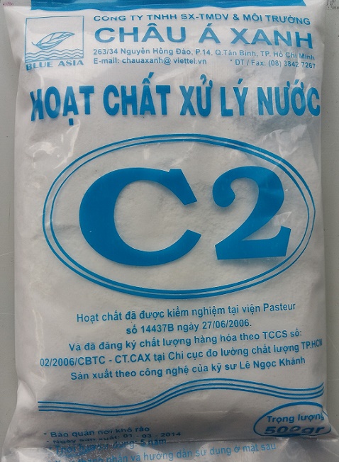 Hoạt chất xử lý nước thải C2 - Công Ty TNHH SX TM DV & Môi Trường Châu á Xanh
